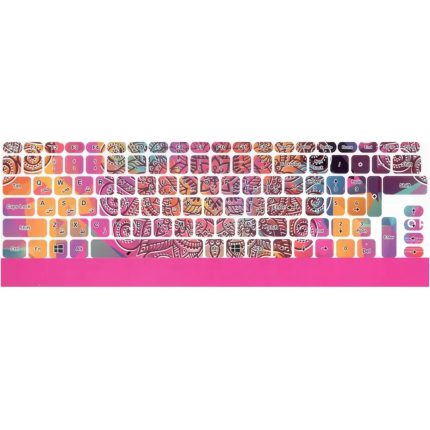 برچسب حروف فارسی کیبورد فانتزی طرح گل کد 8441 - سیکاس کالا برچسب حروف فارسی کیبورد فانتزی طرح گل