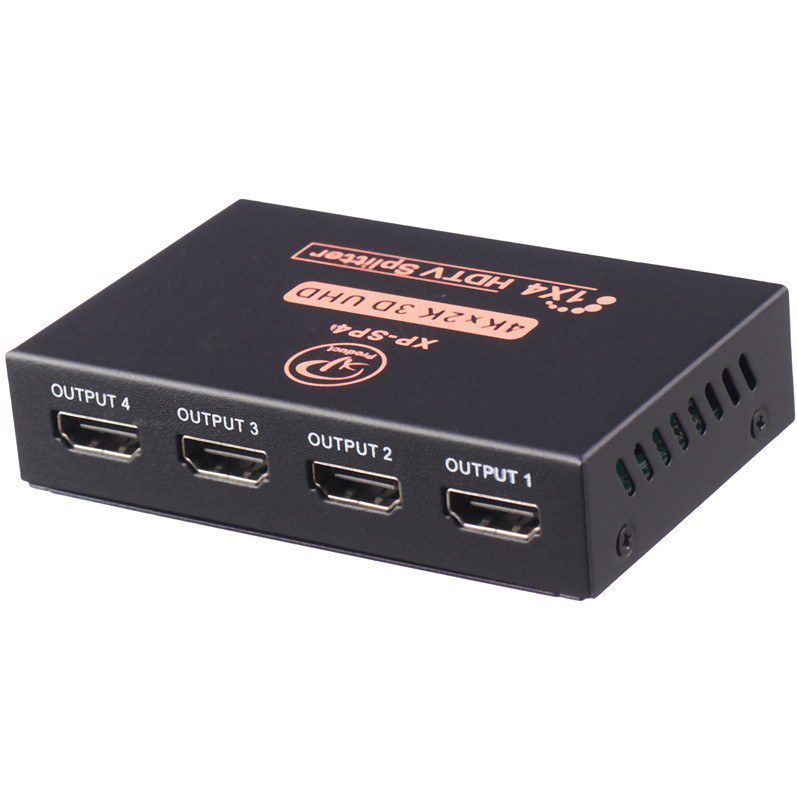 اسپلیتر HDMI ایکس پی پروداکت مدل XP-SP4N چهار پورت کد 8474 - سیکاس کالا اسپلیتر HDMI ایکس پی پروداکت مدل XP-SP4N چهار پورت — تصویر 2