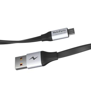 کابل تبدیل USB به microUSB مهرپرتو مدل MPUCMF1 طول 1 متر