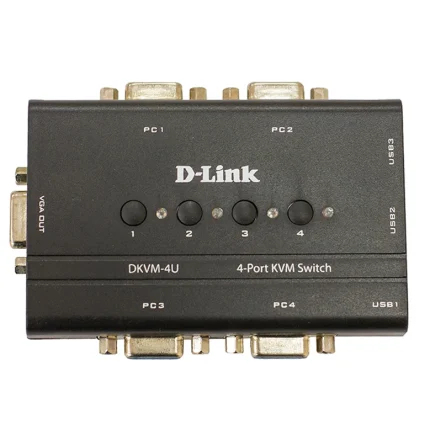 سوییچ 4 پورت USB KVM دی-لینک مدل DKVM-4U — تصویر 5