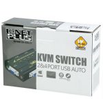 سوئیچ 4 پورت VGA KVM کی نت پلاس KPU62 — تصویر 3