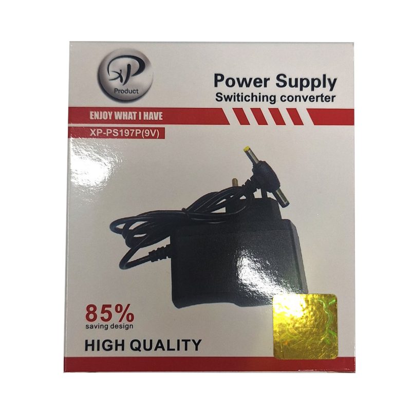 آداپتور مودم کمبو 9V-1A اکس پی پروداکت مدل XP-PS197P