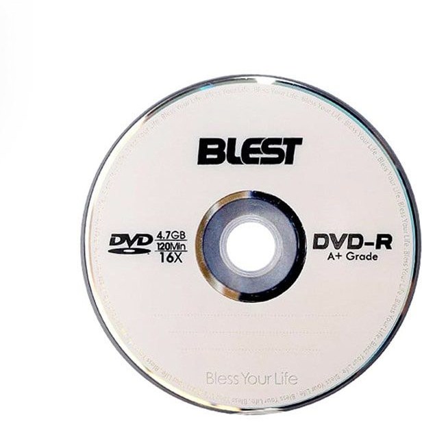 5IxK4eVmfAdlowVD دی وی دی خام بلست مدل DVD-R بسته 10 عددی