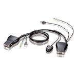 سوییچ دی-لینک مدل 2 پورت KVM-222 با جک 3.5 میلی‌متری صدا — تصویر 2