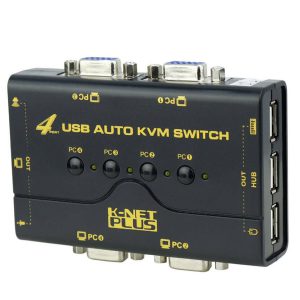 سوئیچ 4 پورت VGA KVM کی نت پلاس KPU62 — تصویر 2