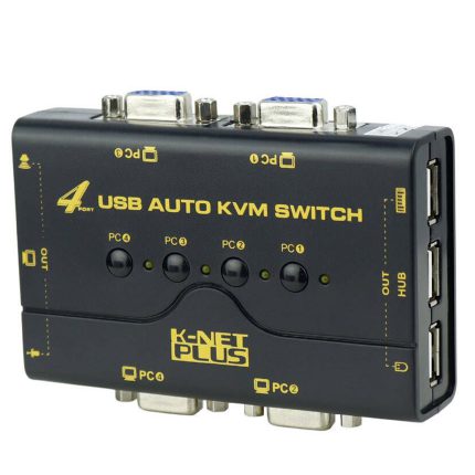 سوئیچ 4 پورت VGA KVM کی نت پلاس KPU62 — تصویر 2