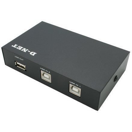 سوئیچ دستی پرینتر 2 پورت دی نت — تصویر 3