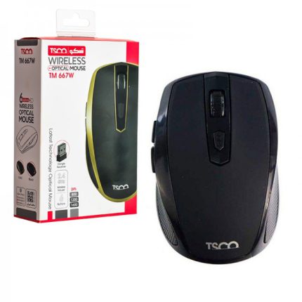 ماوس بی سیم تسکو مدل TM 667W کد 5375 - سیکاس کالا ماوس بی سیم تسکو مدل TM 667W