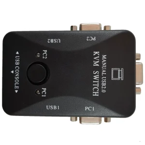 KVM سوئیچ 2 پورت USB دستی ایفورتک Ifortech — تصویر 4
