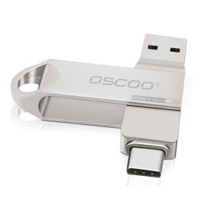 فلش مموری USB 3.1 & USB-C اسکو مدل Oscoo CU-002 ظرفیت 256 گیگابایت — تصویر 2