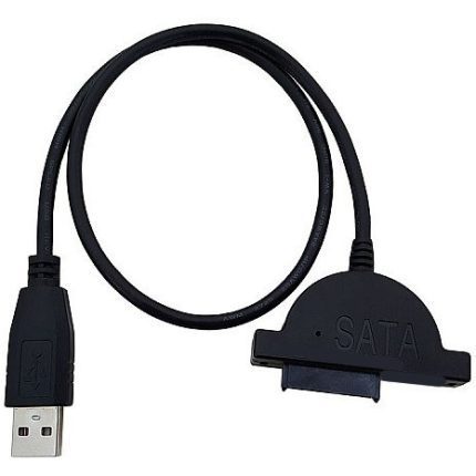 کابل تبدیل MINI SATA به USB مناسب برای DVD.RW لپ تاپی — تصویر 5