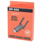 كارت شبكه بي سيم آنتن دار مدل WF-600 600Mbps — تصویر 3
