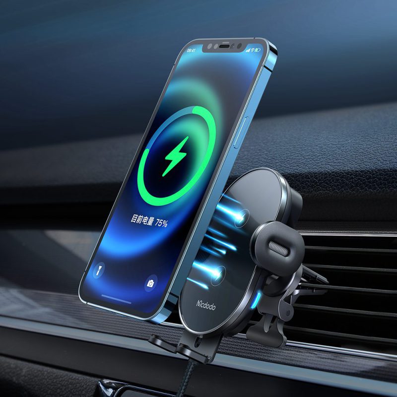 پایه نگهدارنده و شارژر بی سیم گوشی موبایل مک دودو مدل CH-1600 — تصویر 6