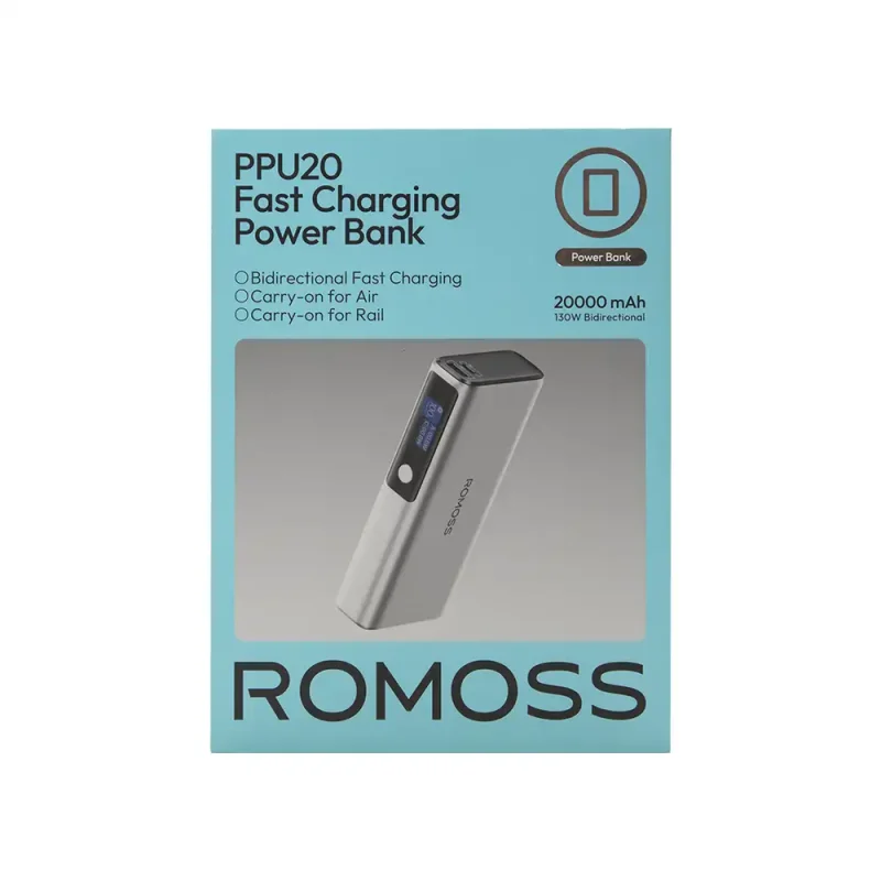 پاوربانک 20000mAh روموس مدل PPU20-128 — تصویر 12