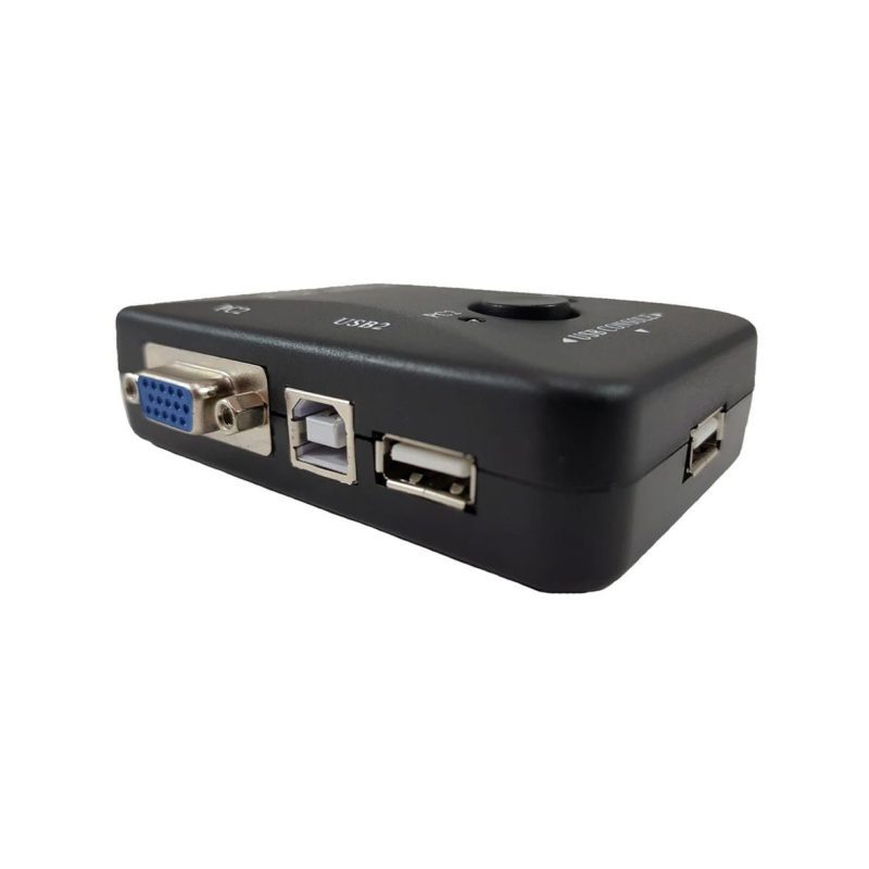 KVM سوئیچ 2 پورت USB دستی ایفورتک Ifortech