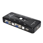 کی وی ام سوئیچ چهار پورت دستی KVM switch 4 port USB — تصویر 4