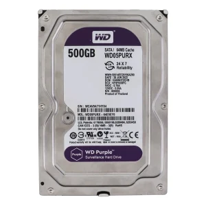 هارد اینترنال وسترن دیجیتال استوک بنفش ظرفیت 500 گیگابایت ا WD 500 GB Desktop Hard Disk Drive 3.5 Inch — تصویر 3