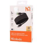 کابل لایتنینگ به Type-C مک دودو Mcdodo CA-201 طول 1.2 متر توان 36 وات — تصویر 3