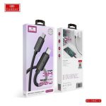 کابل تبدیل فست شارژ Earldom EC-194C-C Type-C To Type-C 60W 3m
