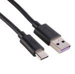 کابل کوتاه تایپ سی فست شارژ Awei CL-113T 5A 30cm — تصویر 5
