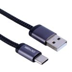 کابل کوتاه تایپ سی فست شارژ Oxygen LX-22 3A 25cm