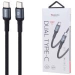 کابل تبدیل فست شارژ Yesido CA79 Type-C to Type-C 60W 2m — تصویر 3