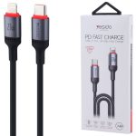 کابل تبدیل فست شارژ Yesido CA184 Type-C To Lightning 3A PD 27W 2m — تصویر 5