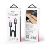کابل تبدیل فست شارژ Yesido CA184 Type-C To Lightning 3A PD 27W 2m — تصویر 4