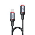 کابل تبدیل فست شارژ Yesido CA184 Type-C To Lightning 3A PD 27W 2m — تصویر 3