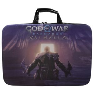 کیف کنسول بازی PS5 Slim طرح God of War Ragnarok Valhalla