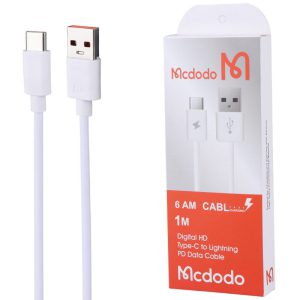 کابل تایپ سی فست شارژ Mcdodo 6A 1m — تصویر 4