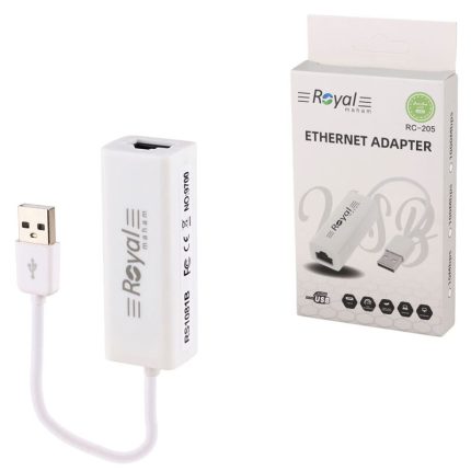 تبدیل USB به LAN رویال RC-205 کد 8855 - سیکاس کالا تبدیل USB به LAN رویال RC-205 — تصویر 2