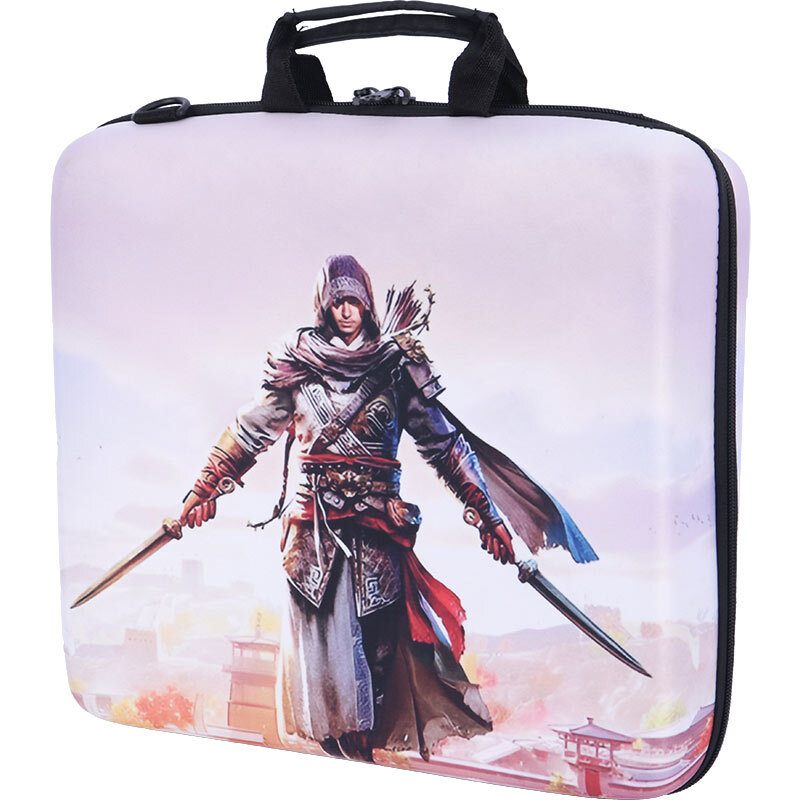 1754484058_3rbczskzo کیف کنسول بازی PS4 طرح Assassins Creed