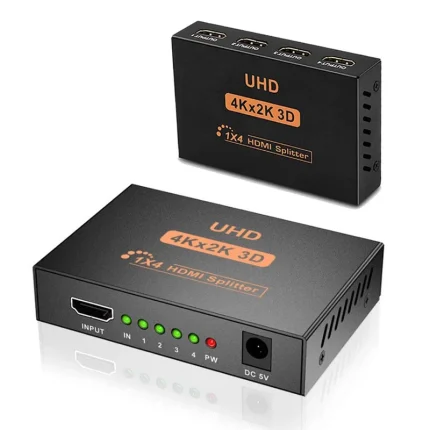 اسپلیتر 1 به 4 HDMI مدل UHD-HTS 4K اورجینال کد 8822 - سیکاس کالا اسپلیتر 1 به 4 HDMI مدل UHD-HTS 4K اورجینال — تصویر 6