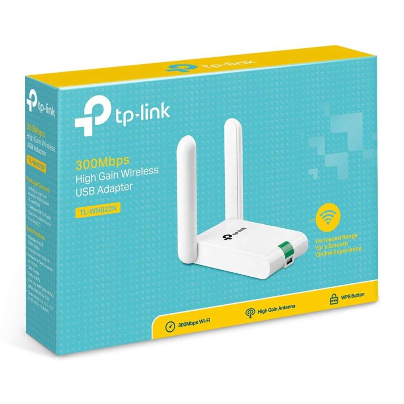 کارت شبکه بی‌سیم تی پی لینک مدل TL-WN822N ظرفیت ۳۰۰Mbps — تصویر 3