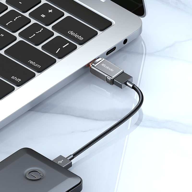 تبدیل USB به تایپ سی مک دودو مدل OT-8730 کد 8832-9237 — تصویر 2