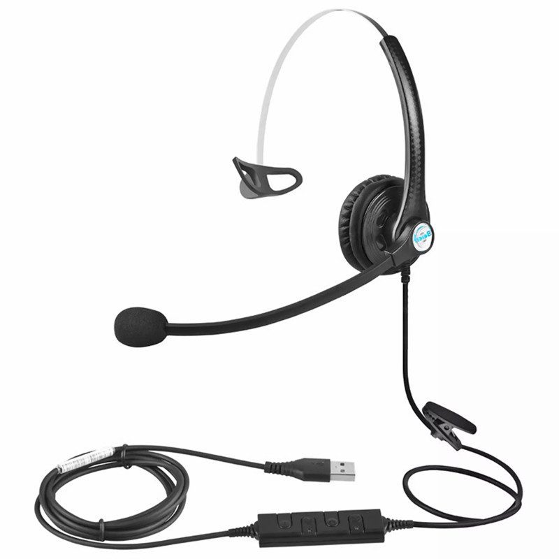 Beien-A16-USB-Headset-7 هدست تک گوش Beien A16 USB اورجینال