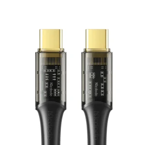 کابل تبدیل فست شارژ Mcdodo CA-2110 Type-C to Type-C 5A PD 100W 1.2m — تصویر 3