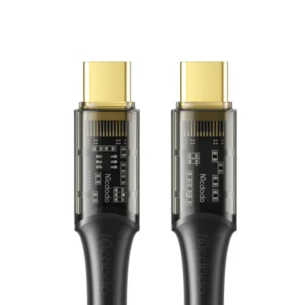 کابل تبدیل فست شارژ Mcdodo CA-2110 Type-C to Type-C 5A PD 100W 1.2m — تصویر 3