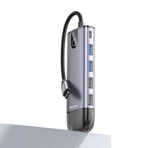 هاب تایپ سی مک دودو مدل HU-7420 با ۱۰ پورت — تصویر 2