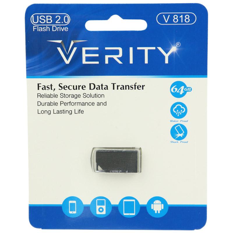 فلش مموری وریتی V 818 USB 2 ظرفیت 64 گیگابایت کد 5727 - سیکاس کالا فلش مموری وریتی V 818 USB 2 ظرفیت 64 گیگابایت