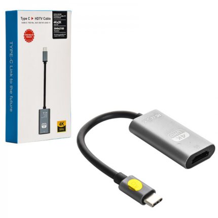 تبدیل Type-C To HDMI 4K کی لینک (KLINK) مدل K-8130 کد 8894 - سیکاس کالا تبدیل Type-C To HDMI 4K کی لینک (KLINK) مدل K-8130