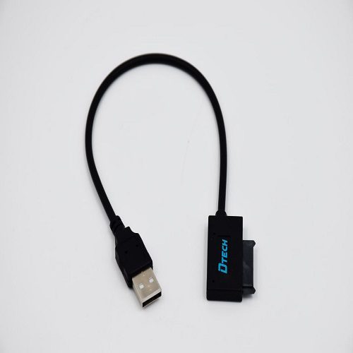 1-2 تبدیل مینی ساتا DVD به USB2 مدل تک کابل دیتک — تصویر 4