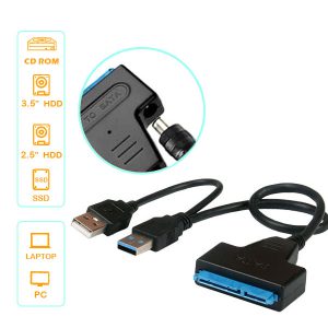 تبدیل SATA به USB3 آداپتور خور با برق کمکی دیتک — تصویر 2