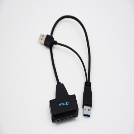 تبدیل SATA به USB3 آداپتور خور با برق کمکی دیتک — تصویر 3