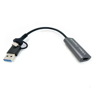 کارت کپچر 4K HDMI با دو سر 3.0 USB-A 3.0/USB-C — تصویر 4