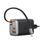 شارژر دیواری 67 وات مک دودو مدل CH-4100 به همراه کابل متصل به بدنه USB-C — تصویر 2
