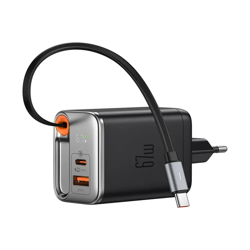 شارژر دیواری 67 وات مک دودو مدل CH-4100 به همراه کابل متصل به بدنه USB-C — تصویر 2