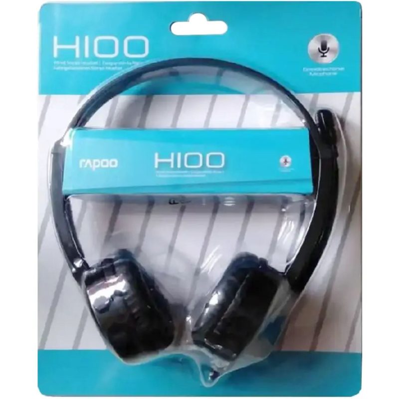 هدست با سیم رپو مدل H100 — تصویر 5
