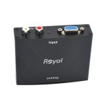 تبدیل VGA به HDMI فلزی + صدا + آداپتور برق رویال (Royal) — تصویر 5